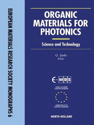 cover image of Organic Materials for Photonics